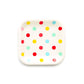 Assiettes pois hip hip hooray