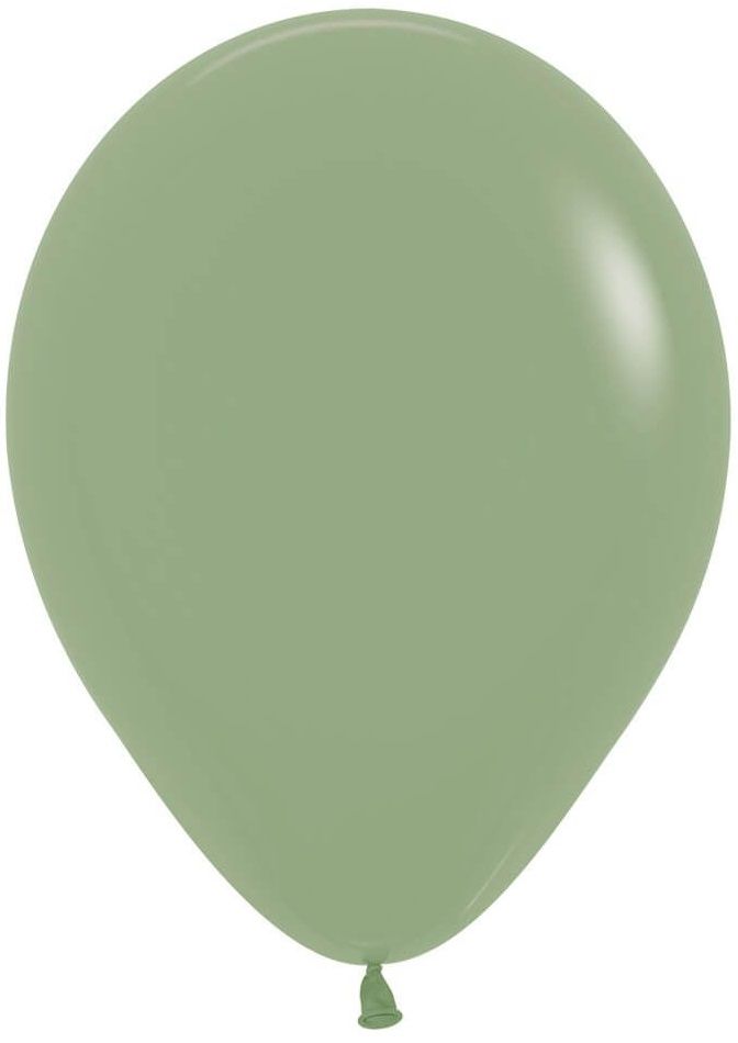 5" Ballon en latex eucalyptus