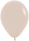 5" Ballon en latex blanc sable
