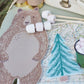 Serviettes sapins