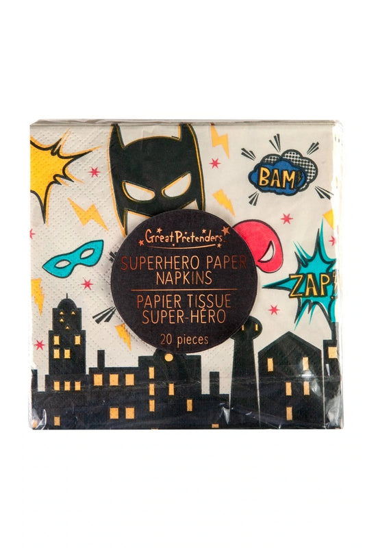 superhero napkins