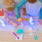 Glo Pals - Pack de 4 Cubes Lumineux Activés à l'Eau, Lumi